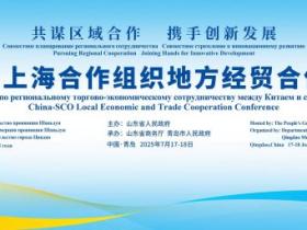 中国—上海合作组织地方经贸合作大会开幕