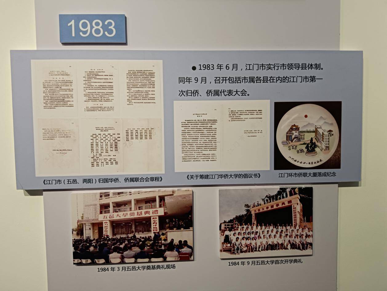 图说侨故事 ——江门市侨联专题展掠影